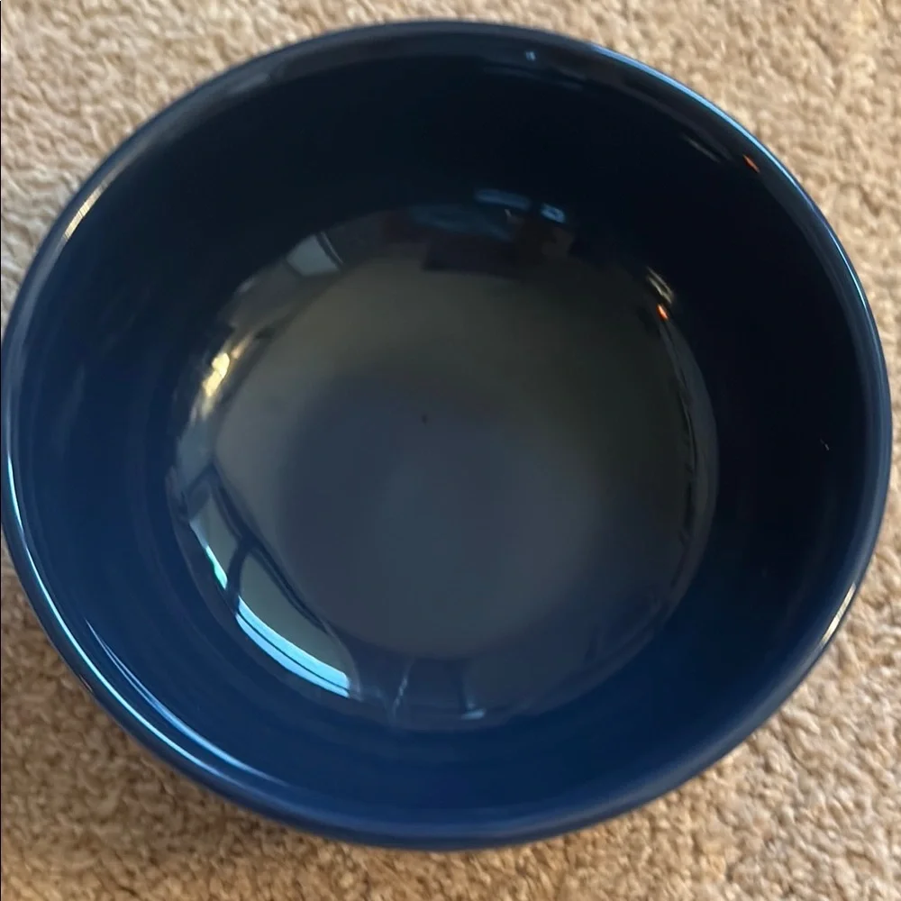 Lenox Kate Spade Blue Make It Pop 'Measured' Ceramic Bowl